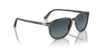 Persol PO3019S Transparent Grey/Light Blue Dark Blue Polarised Gradient #colour_transparent-grey-light-blue-polarised-gradient