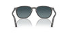 Persol PO3019S Transparent Grey/Light Blue Dark Blue Polarised Gradient #colour_transparent-grey-light-blue-polarised-gradient