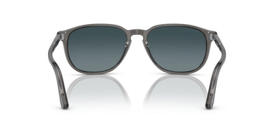 Persol PO3019S Transparent Grey/Light Blue Dark Blue Polarised Gradient #colour_transparent-grey-light-blue-dark-blue-polarised-gradient