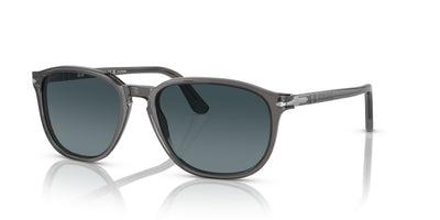 Persol PO3019S Transparent Grey/Light Blue Dark Blue Polarised Gradient #colour_transparent-grey-light-blue-dark-blue-polarised-gradient