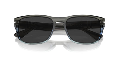 Persol PO3341S Striped Grey Gradient Blue/Dark Grey Polarised #colour_striped-grey-gradient-blue-dark-grey-polarised