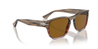 Persol PO3341S Striped Brown Gradient Red/Brown #colour_striped-brown-gradient-red-brown