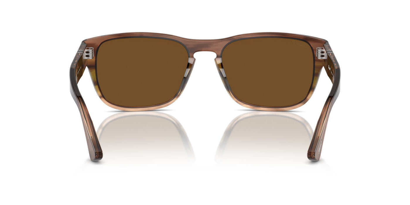 Persol PO3341S Striped Brown Green/Brown Polarised #colour_striped-brown-green-brown-polarised