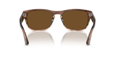 Persol PO3341S Striped Brown Green/Brown Polarised #colour_striped-brown-green-brown-polarised