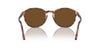 Persol PO3343S Striped Bordeaux/Brown Polarised #colour_striped-bordeaux-brown-polarised