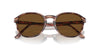 Persol PO3343S Striped Bordeaux/Brown Polarised #colour_striped-bordeaux-brown-polarised