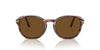 Persol PO3343S Striped Bordeaux/Brown Polarised #colour_striped-bordeaux-brown-polarised