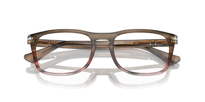 Persol PO3344V Striped Brown Gradient Red #colour_striped-brown-gradient-red