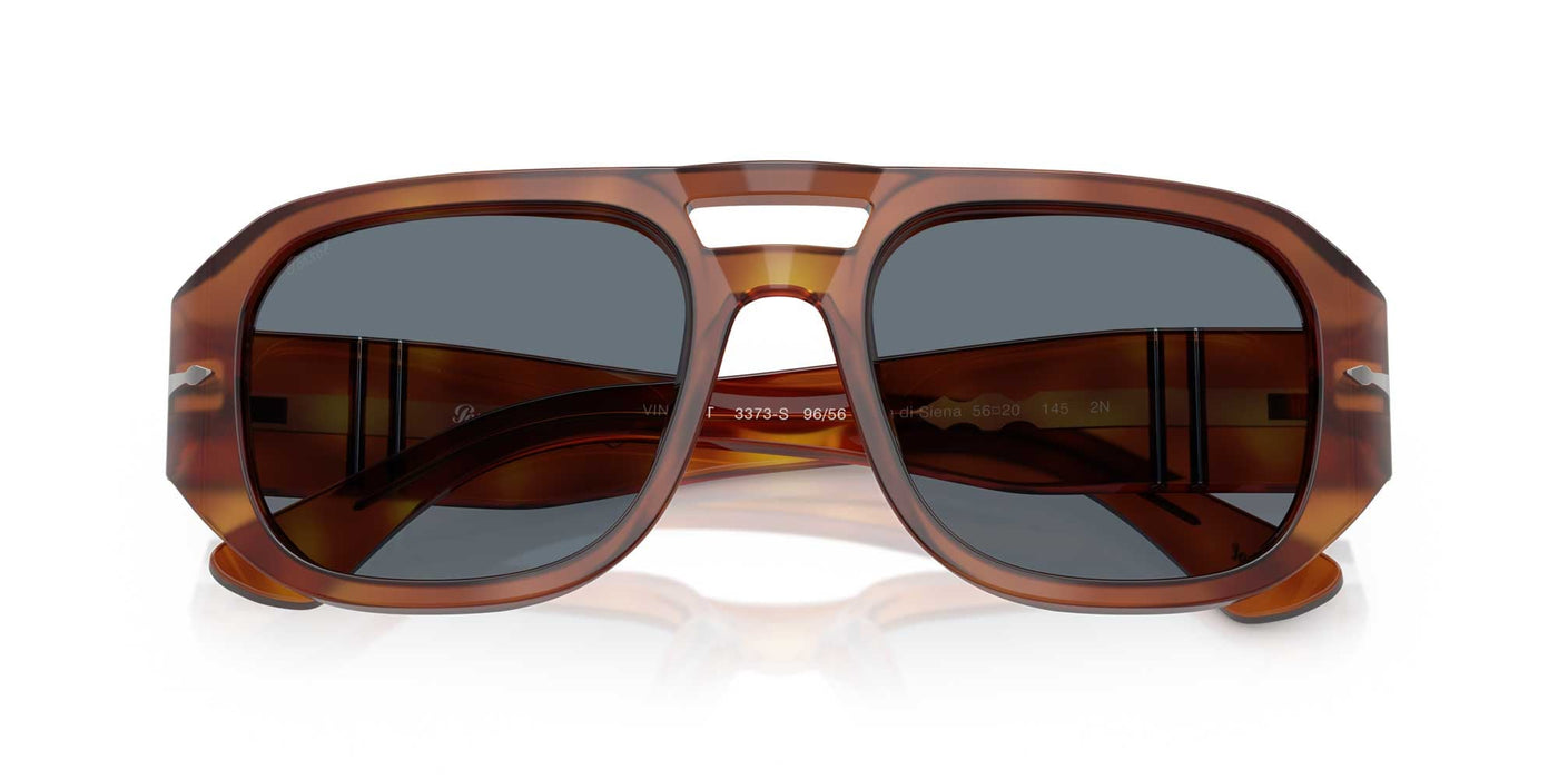 Persol Vincent PO3373S Terra Di Siena/Light Blue #colour_terra-di-siena-light-blue