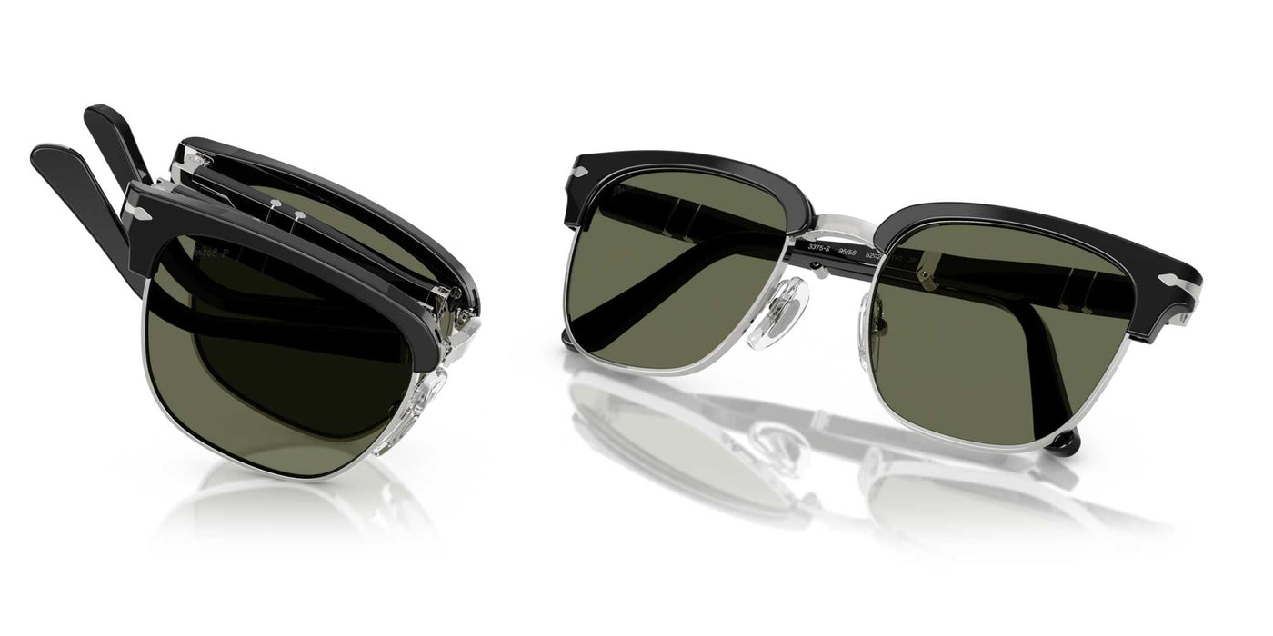 Persol PO3375S Black/Green Polarized #colour_black-green-polarized