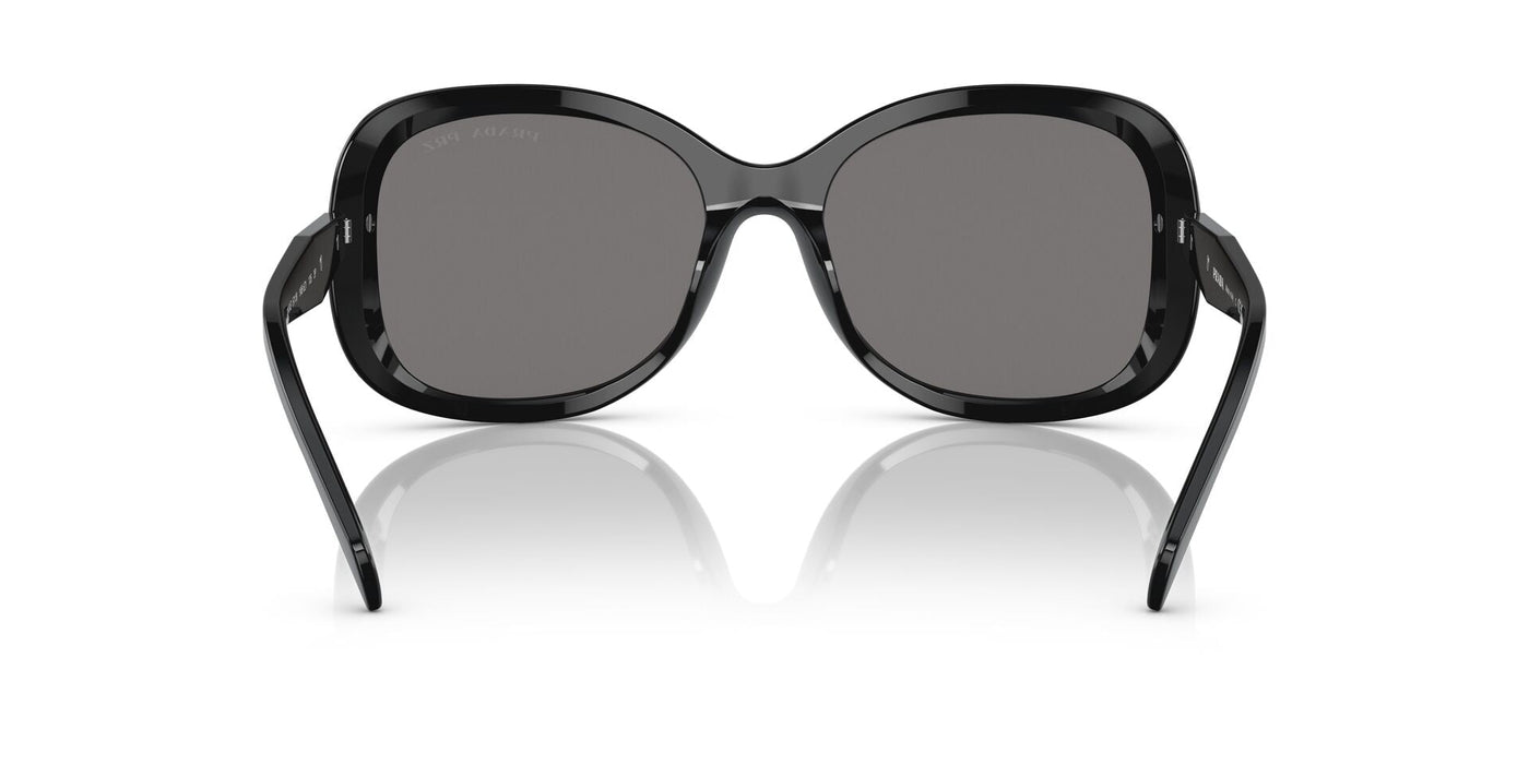 Prada SPR04Z Black/Polarised Dark Grey #colour_black-polarised-dark-grey