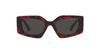 Prada SPR15Y Scarlet Tortoise/Dark Grey #colour_scarlet-tortoise-dark-grey