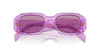 Prada SPR17W Transparent Amethyst/Dark Violet Silver Int Mirror #colour_transparent-amethyst-dark-violet-silver-int-mirror