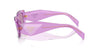 Prada SPR17W Transparent Amethyst/Dark Violet Silver Int Mirror #colour_transparent-amethyst-dark-violet-silver-int-mirror