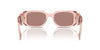 Prada SPR17W Transparent Peach/Light Brown #colour_transparent-peach-light-brown