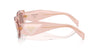 Prada SPR17W Transparent Peach/Light Brown #colour_transparent-peach-light-brown