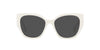 Prada SPR19Z Talc/Dark Grey #colour_talc-dark-grey