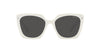 Prada SPR23Z Talc/Dark Grey #colour_talc-dark-grey