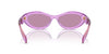 Prada SPR26Z Transparent Amethyst/Dark Violet Silver Int Mirror #colour_transparent-amethyst-dark-violet-silver-int-mirror