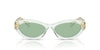 Prada SPR26Z Transparent Mint/Green #colour_transparent-mint-green
