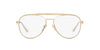 Prada SPR54Z Pale Gold/Clear Blue Light Filter #colour_pale-gold-clear-blue-light-filter