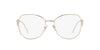 Prada SPR57Y Pale Gold/Clear Blue Light Filter #colour_pale-gold-clear-blue-light-filter