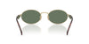 Prada SPR65Z Pale Gold/Dark Green #colour_pale-gold-dark-green