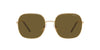 Prada SPR67X Pale Gold/Dark Brown #colour_pale-gold-dark-brown