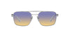 Prada SPR67Z Silver/Clear Yellow Dk Blue Gradient #colour_silver-clear-yellow-dk-blue-gradient
