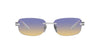 Prada SPR68Z Silver/Clear Yellow Dk Blue Gradient #colour_silver-clear-yellow-dk-blue-gradient