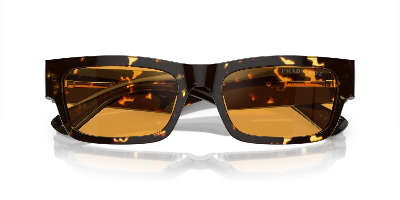 Prada SPR A03 Havana Black Yellow/Yellow Polarised #colour_havana-black-yellow-yellow-polarised