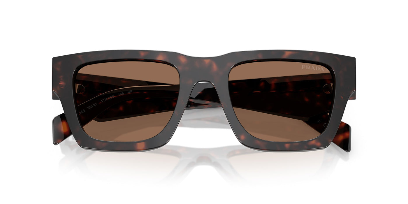 Prada SPR A06 Root Tortoise/Dark Brown #colour_root-tortoise-dark-brown