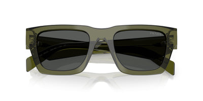 Prada SPR A06 Transparent Military/Dark Grey #colour_transparent-military-dark-grey