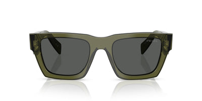 Prada SPR A06 Transparent Military/Dark Grey #colour_transparent-military-dark-grey