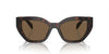 Prada SPR A09 Briar Tortoise/Dark Brown #colour_briar-tortoise-dark-brown