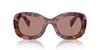 Prada SPR A13 Tortoise Cognac Begonia/Light Brown #colour_tortoise-cognac-begonia-light-brown