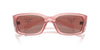 Prada SPR A14 Transparent Peach/Light Brown #colour_transparent-peach-light-brown