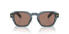 Prada SPR A16 Transparent Ocean/Brown Internal Grey Mirror #colour_transparent-ocean-brown-internal-grey-mirror