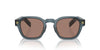 Prada SPR A16 Transparent Ocean/Brown Internal Grey Mirror #colour_transparent-ocean-brown-internal-grey-mirror