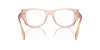 Prada VPR A18 Transparent Peach #colour_transparent-peach