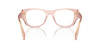 Prada VPR A18 Transparent Peach #colour_transparent-peach