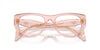 Prada VPR A18 Transparent Peach #colour_transparent-peach