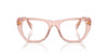 Prada VPR A18 Transparent Peach #colour_transparent-peach