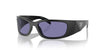 Prada SPR A19 Matte Black/Dark Violet #colour_matte-black-dark-violet