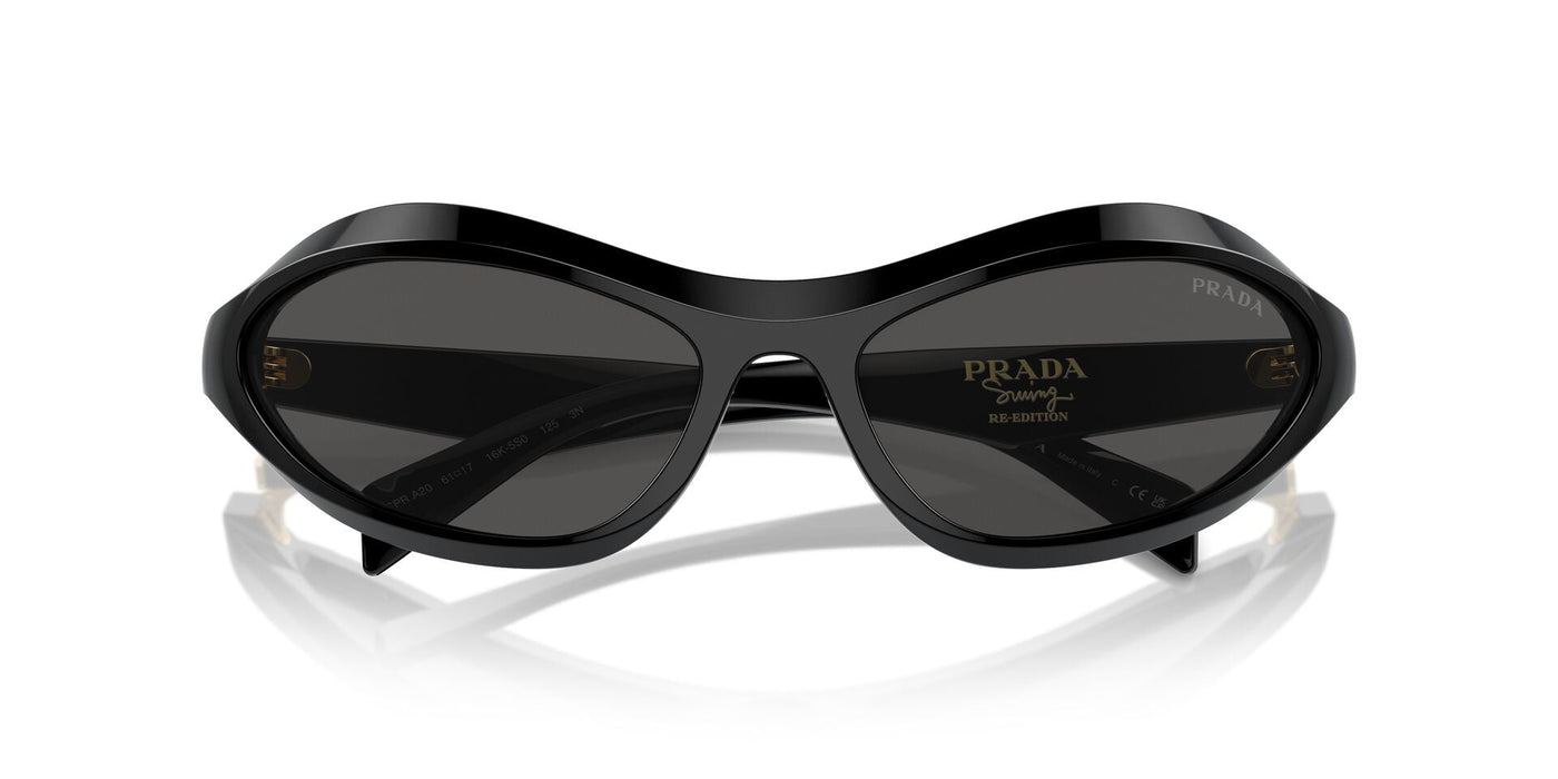 Prada SPR A20 Black/Dark Grey #colour_black-dark-grey