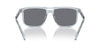 Prada SPR A22 Transparent Azure/Dark Grey Flash Silver #colour_transparent-azure-dark-grey-flash-silver
