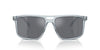 Prada SPR A22 Transparent Azure/Dark Grey Flash Silver #colour_transparent-azure-dark-grey-flash-silver