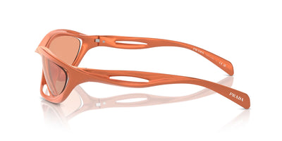 Prada SPR A23 Metallized Orange/Orange Red Mirror #colour_metallized-orange-orange-red-mirror