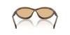 Prada SPR A26 Loden Frosted/Orange Mirror #colour_loden-frosted-orange-mirror