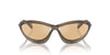 Prada SPR A26 Loden Frosted/Orange Mirror #colour_loden-frosted-orange-mirror